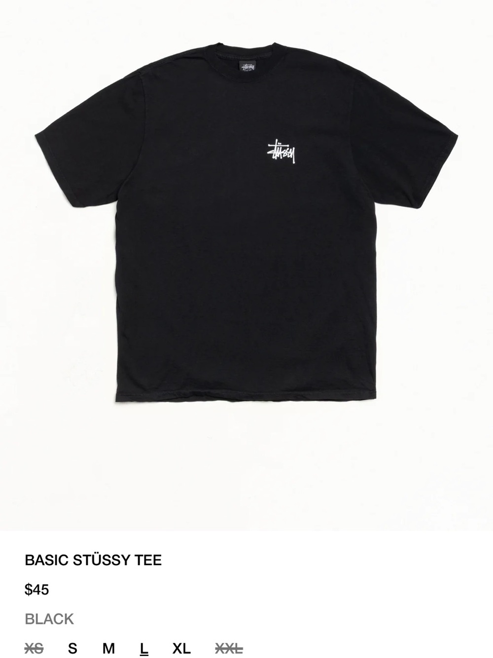 STÜSSY TEE